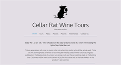 Desktop Screenshot of cellarratwinetours.com